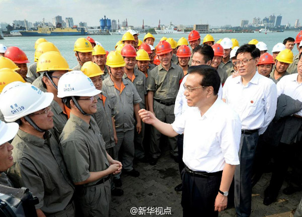 李克強海南考察：入小店訪漁民 談改革察民生