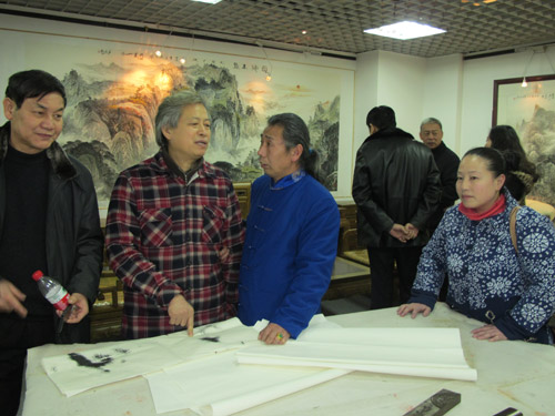 新浙派風情畫國內首場大型展覽暨首屆浙風浙派美術研討會在京舉行
