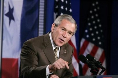 U.S. President Bush on Monday defended U.S. interrogation practices and called the treatment of terrorism suspects lawful. "We do not torture," Bush declared in response to reports of secret CIA prisons overseas.