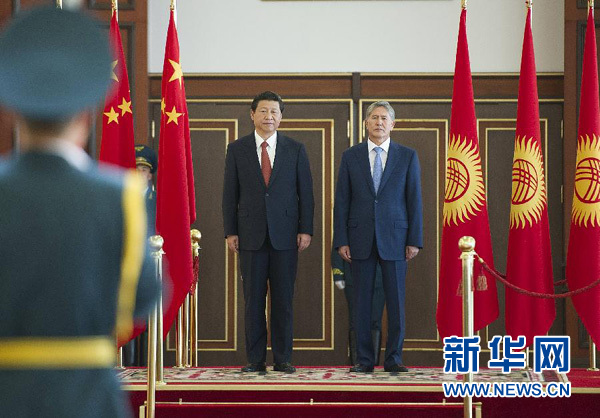 習近平訪問吉爾吉斯斯坦 將出席上合組織峰會