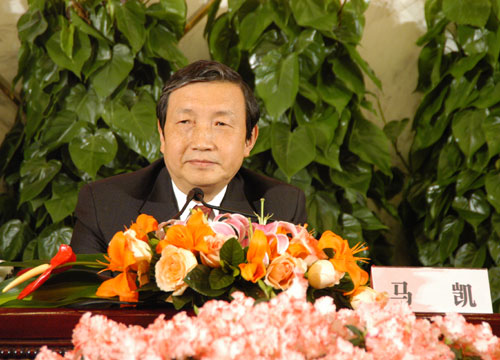 馬凱駁中國(guó)經(jīng)濟(jì)威脅論 稱去年經(jīng)濟(jì)增長(zhǎng)代價(jià)大