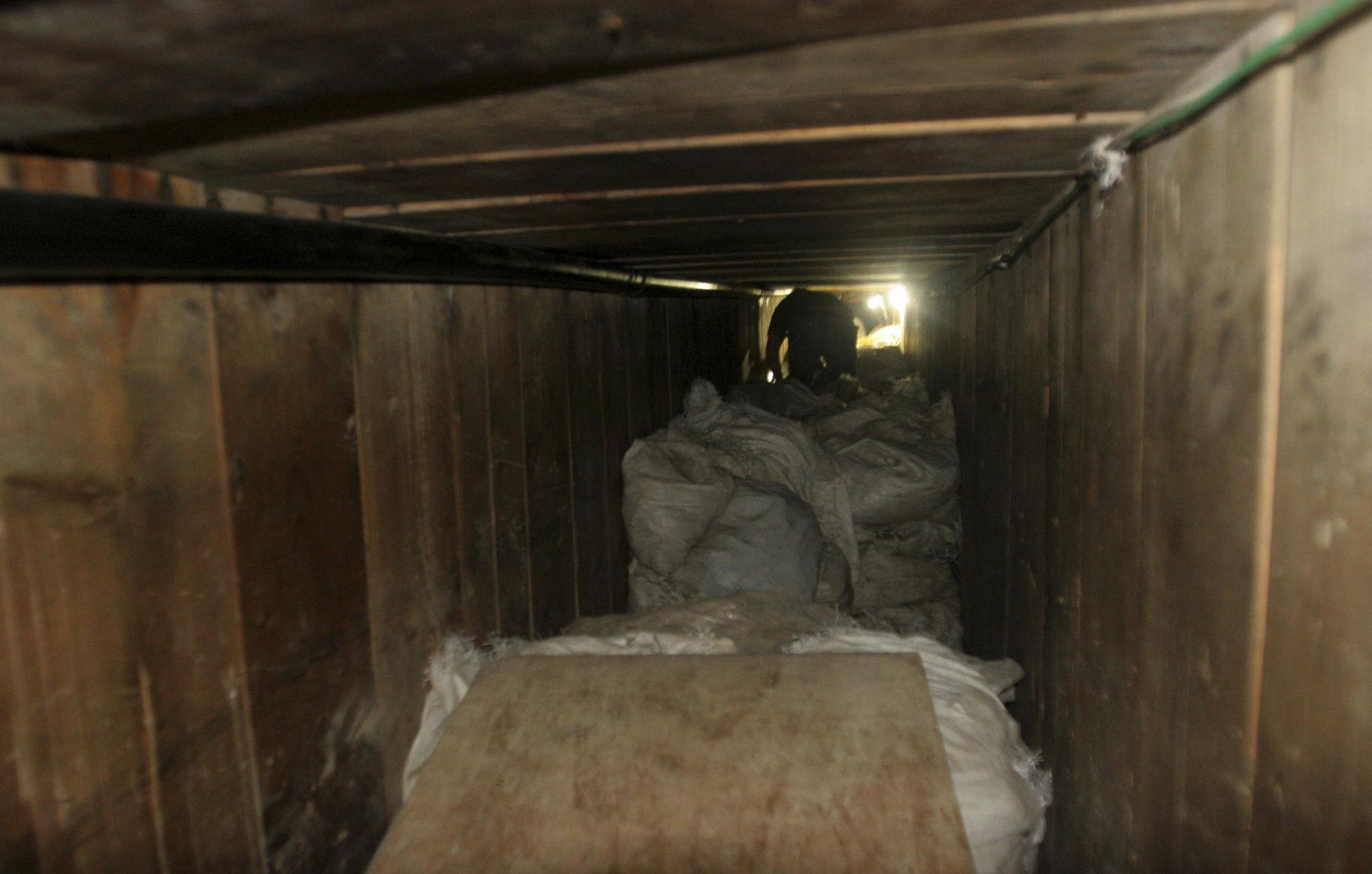 美國墨西哥邊境發現3條販毒地下隧道 配備軌道車系統