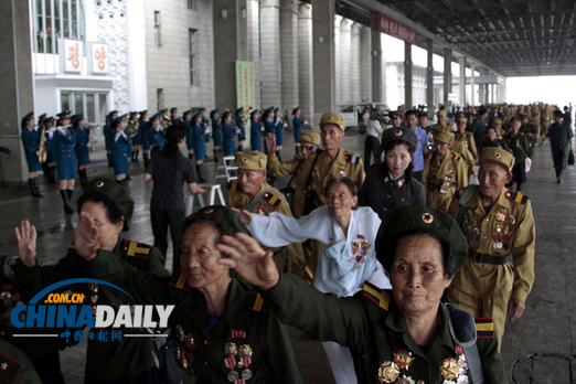 朝鮮向抗日老戰士等授予紀念勛章 被贊“國家之寶”