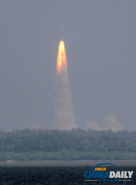 印度火星探測器升空后現故障 將再次點火助推