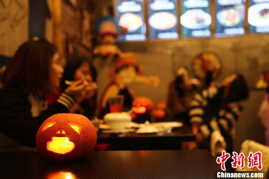 萬(wàn)圣未到 鬼味先濃（組圖）